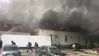Пожар на Пулковском шоссе, 103. 15 августа 2019