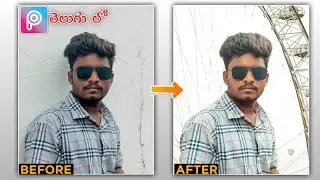 PicsArt - Realistic Photo Background Change|Professional Photo Editing in Telugu