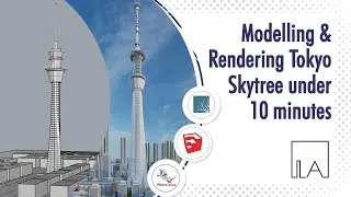 3D Modeling Battle: SketchUp vs. Rhino | Modelling Tokyo Skytree