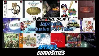 You NEVER Played These Squaresoft Games... (Japanese Exclusive PS1) - Affro's Curiosities