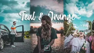 Teal & Orange Lightroom Mobile Presets | Teal & Orange Presets | Aqua Presets By Lr Room Cc❤️