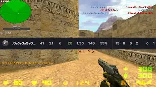 41 KILLS 5X5 GAME FASTCUP de_dust2 CS 1.6