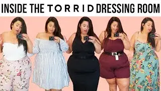 INSIDE THE DRESSING ROOM AT TORRID | PLUS SIZE TRY ON | Spending My Haute Cash! | Sometimes Glam