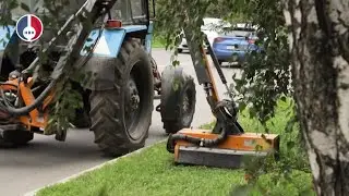 Дорожно-коммунальная служба продолжает ремонт на улицах города