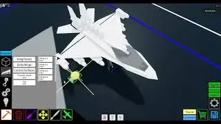 Simple fighter jet tutorial(Roblox, Plane Crazy)