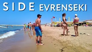 Side Evrenseki Walking on the beach TURKEY 