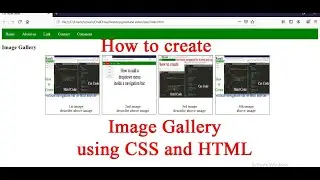 CSS :: How to create Image Gallery || Nepali Language