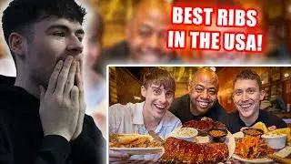 Brits try Memphis BBQ Ribs for the first time! BRITISH Reaction!