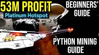 Elite Dangerous – Beginner Python Mining Guide (53M Credits, Platinum Hotspot)