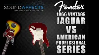 Original 1966 Vintage Fender Jaguar vs American Professional Series Guitar