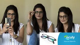 Oculy Unisex Blue Ray Cut and Anti Glare Zero Power Spectacles Unboxing and review.(2021)