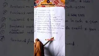 #shorts #journal #journalentry #journalentriesonpurchase #nirjannaskar @nirjansir