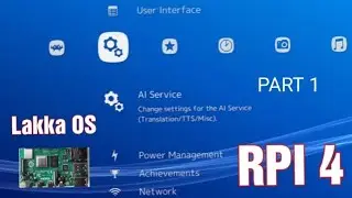 diy ps4 with raspberry pi 4 ( raspberry pi 4 project 2 ) install Lakka os