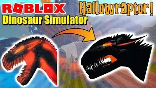 Roblox Dinosaur Simulator - New Hallowraptor REVEALED!