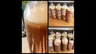 Kombucha : première fermentation , atelier pas à pas, partie 1/2