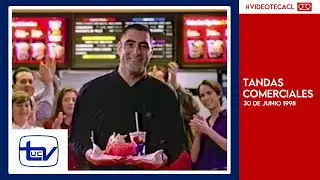 Tandas Comerciales Canal 13 (30 de Junio de 1998)