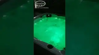 Outdoor whirlpool SPA hot tub.