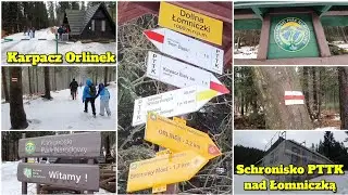 Karkonosze, Karpacz, Orlinek - Schronisko PTTK nad Łomniczką, czerwony szlak bardzo łatwy na godzinę