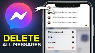 How To Delete All Messages On Messenger (2025) - Easy Guide