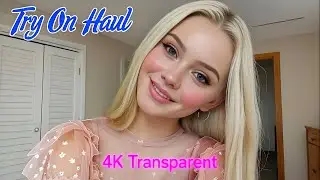 4k Black micro bikini try on haul | transparent lingerie | shein transparent try on haul 2025