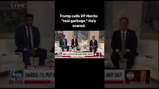 Trump calls Kamala garbage