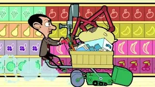 Mr Bean | Super Trolley | Cartoon for kids | Mr Bean Cartoon | Full Episode | WildBrain
