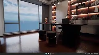 Unreal Engine 5 Lumen Real time Office Lighting