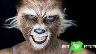 ✅ROCKET RACCOON Face Paint GUARDIANS OF THE GALAXY Volume 2 FX Makeup Tutorial in 4k- Witte Artistry