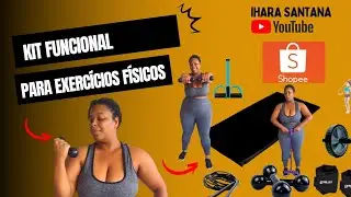 Comprei na Shopee kit funcional para treinar em casa! #plussizefitness #exercíciosfísicos #shopee