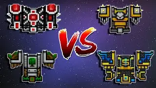 Pixel Gun 3D - Champion Armor VS Wooden Clan Armor VS Steel Clan Armor VS Golden Clan Armor
