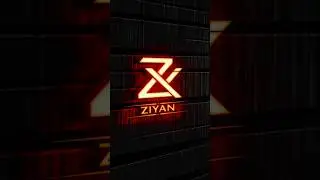 Ziyan Name logo design 💎✨ #shorts #shortvideo #shortsvideo #logo #corel #trending #art