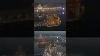 *Close ur one eye.....n....watch Amritsar Golden Temple.🙏.....so beautiful & Divine it looks ....👌👌*