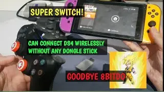 MY NINTENDO SWITCH BROKE MY 8BITDO ADAPTER BUT IN RETURN IT CAN NOW CONNECT WIRELESSLY WITHOUT IT