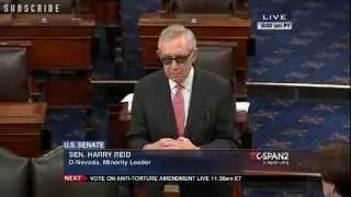 Senator Harry Reid Remembers Kirk Kerkorian, Was a Great HONOR