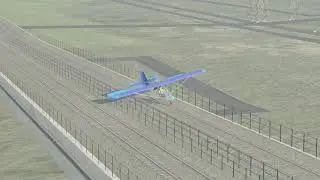 Landing on highway in X Plane 11