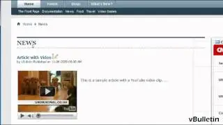 vBulletin CMS - Assign Style