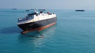 НА СУХОГРУЗЕ ИЗ КАМЕРУНА, В АКВАТОРИИ ТУАПСЕ, ПРОДОЛЖАЮТСЯ АВАРИЙНО-ВОССТАНОВИТЕЛЬНЫЕ РАБОТЫ