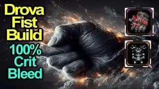100% Crit Bleed Fist Build | The Drovista Fista | Drova