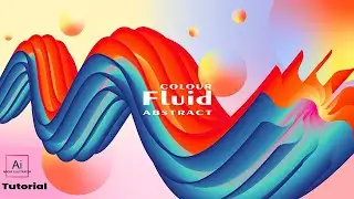 EASY Abstract Art #design QUICK LEARNING | #graphicdesign | Illustration #tutorial l #digitalproduct