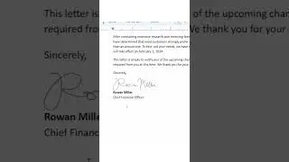 Easy Way to Add your Signature in Google Docs 