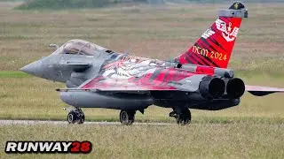 NATO Tiger Meet 2024 - Rafale Marine Take-Off at Schleswig-Jagel