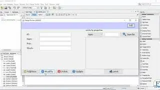 Part 9: programming in NetBeans how to modifie data into MYSQLdata base