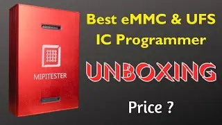 mipi tester unboxing | ufs ic programmer | emmc programmer | ic programmer box