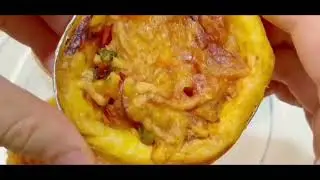 Air Fryer Recipe | Roast Asparagus Bean | Baked Rice Crust | Crispy Chips | Egg Tart Skin Pizza