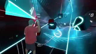 Beat Saber - Despacito (Full Combo) - HTC Vive - LIV Augmented Reality