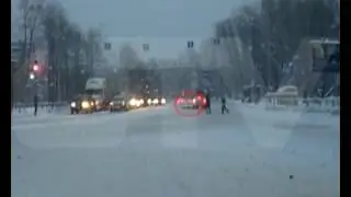 Сбили девушку на ДКЖ