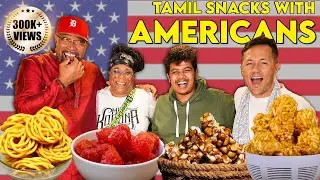 Americans Tasting Tamil Food and Snacks ft. @AmConGenChennai - Irfan's View