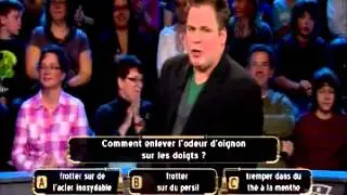 Nez électroniques. Émission Génial! Épisode 70 Télé-Québec, mesure odeur oignon