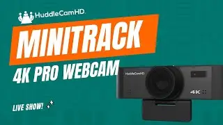 🔴Live - Introducing the HuddleCamHD MiniTrack 4K Pro Webcam