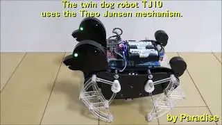 Theo Jansen Mechanism: Twin dog robots.